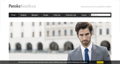 Desktop Screenshot of panskekosile.cz